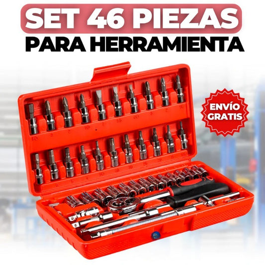 Set 46 Piezas de Herramientas