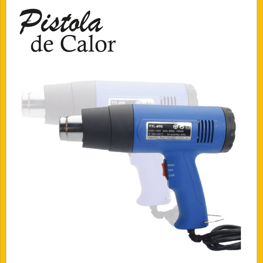 Pistola Calor De Temperatura Ajustable